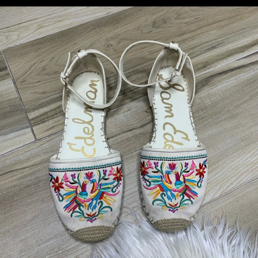 Sam Edelman Jemmie Embroidered Espadrille